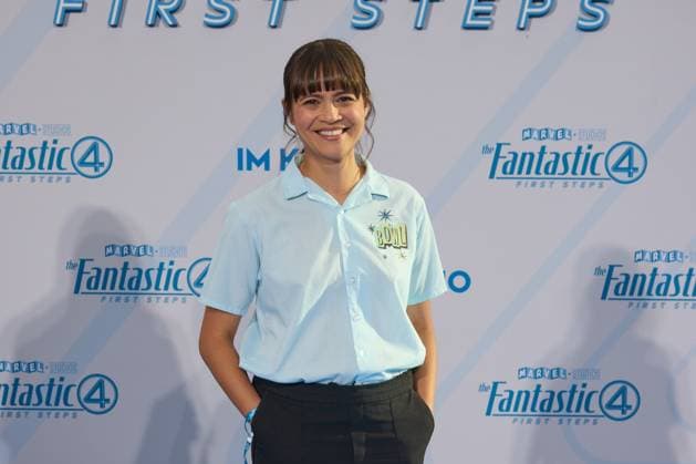 Claire Oelkers Fan Event THE FANTASTIC FOUR FIRST STEPS at the Center in Berlin on 08 07 2025 Fan Event The Fantastic Four