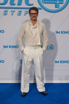 Pedro Pascal Fan Event THE FANTASTIC FOUR FIRST STEPS at the Center in Berlin on 08 07 2025 Fan Event The Fantastic Four