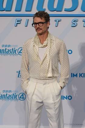 Pedro Pascal Fan Event THE FANTASTIC FOUR FIRST STEPS at the Center in Berlin on 08 07 2025 Fan Event The Fantastic Four