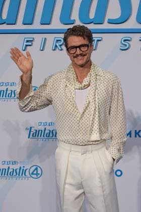Pedro Pascal Fan Event THE FANTASTIC FOUR FIRST STEPS at the Center in Berlin on 08 07 2025 Fan Event The Fantastic Four