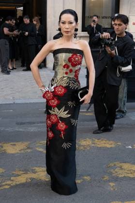 PFW - Georgio Armani Outside Arrivals Christine Chiu attends the Georgio Armani Haute Couture Fall Winter 2025 2026 show as part of Paris Fashion Week on July 08, 2025 in Paris, France. Photo by Laurent Zabulon ABACAPRESS.COM Paris France  Copyright: xZabulonxLaurent ABACAx