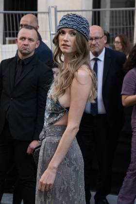 PFW - Georgio Armani Outside Arrivals Zita d Hauteville attends the Georgio Armani Haute Couture Fall Winter 2025 2026 show as part of Paris Fashion Week on July 08, 2025 in Paris, France. Photo by Laurent Zabulon ABACAPRESS.COM Paris France  Copyright: xZabulonxLaurent ABACAx