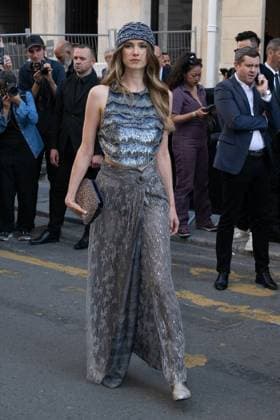 PFW - Georgio Armani Outside Arrivals Zita d Hauteville attends the Georgio Armani Haute Couture Fall Winter 2025 2026 show as part of Paris Fashion Week on July 08, 2025 in Paris, France. Photo by Laurent Zabulon ABACAPRESS.COM Paris France  Copyright: xZabulonxLaurent ABACAx