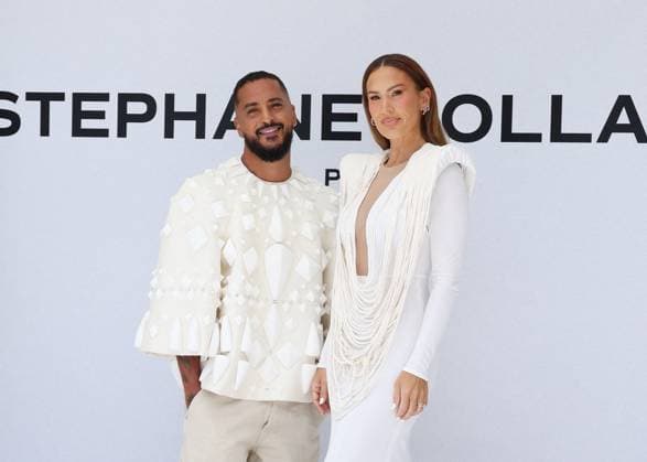 Slimane et Vitaa Arrivals at the Stéphane Rolland Fall Winter 2025 2026 Haute Couture Collection show during Paris Fashion Week PFW on July 8, 2025 Denis Guignebourg Bestimage Arrivals at the Stéphane Rolland Fall Winter 2025 2026 Haute Couture Collection show during Paris Fashion Week PFW on July 8, 2025 Paris France  Copyright: xDenisxGuignebourgx xBestimagexDenisxGuignebourgx xBestimagex