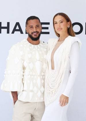 Slimane et Vitaa Arrivals at the Stéphane Rolland Fall Winter 2025 2026 Haute Couture Collection show during Paris Fashion Week PFW on July 8, 2025 Denis Guignebourg Bestimage Arrivals at the Stéphane Rolland Fall Winter 2025 2026 Haute Couture Collection show during Paris Fashion Week PFW on July 8, 2025 Paris France  Copyright: xDenisxGuignebourgx xBestimagexDenisxGuignebourgx xBestimagex