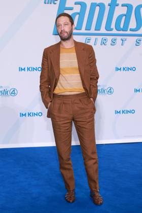 08 07 2025 , Ebon Moss Bachrach for the premiere of The Fantastic Four First Steps, Das Center am Potsdamer Platz, Berlin, Berlin