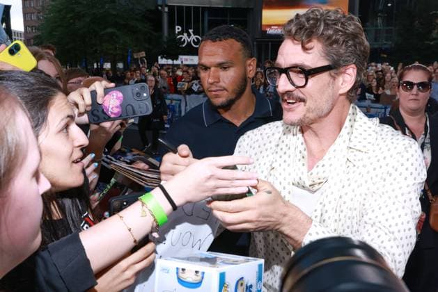 08 07 2025 , Pedro Pascal at the premiere of The Fantastic Four First Steps, Das Center am Potsdamer Platz, Berlin, Berlin