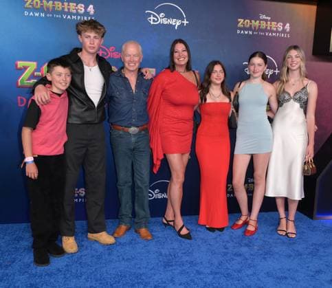Zombies 4 Dawn of the Vampires Premiere - Los Angeles, USA LOS ANGELES, USA. July 08, 2025: Neal McDonough & Family at the premiere for Disney s Zombies 4: Dawn of the Vampires . Los Angeles CA USA  Copyright: xPaulxSmith Featureflashx