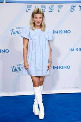 Coco Meins at the fan event for the movie The Fantastic Four First Steps at Das Center Berlin, 08 07 2025 Foto:xN.xKubelkax xFuturexImagex fantastic_5781