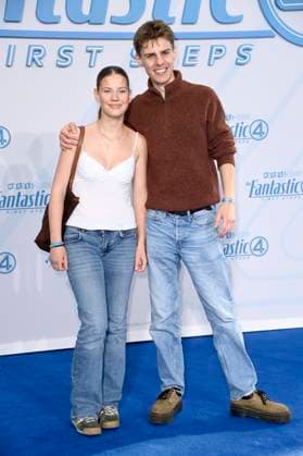 Levi Penell with companion at the fan event for the movie The Fantastic Four First Steps at Das Center Berlin, 08 07 2025 Foto:xN.xKubelkax xFuturexImagex fantastic_5794