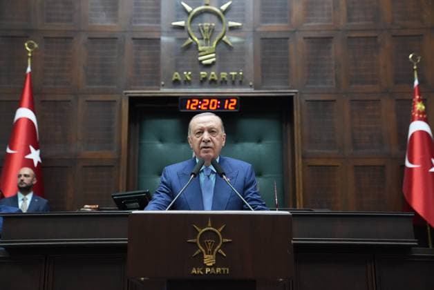 News Themen der Woche KW28 Turkish President Recep Tayyip Erdogan ANKARA, TURKIYE - JULY 9: Turkish President and Leader of the Justice and Development (AK) Party Recep Tayyip Erdogan attends his party s parliamentary group meeting in Ankara, Turkiye on July 9, 2025. Metin Aktas Anadolu Ankara Turkey. Editorial use only. Please get in touch for any other usage.  Copyright: x2025xAnadoluxMetinxAktasx