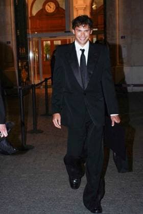 Cooper Koch leaving Yves Saint Laurents Le vestiaire des parfums dinner in Paris during Fashion Week on 8 July 2025 Jack Bussat Bestimage Yves Saint Laurent s Le vestiaire des parfums dinner in Paris during Fashion Week on 8 July 2025 Paris France  Copyright: xJackxBussatx xBestimagexJackxBussatx xBestimagex