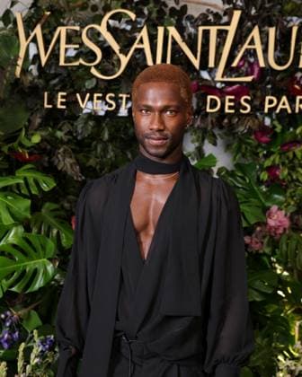 Sadiq Adeshina attends Le Vestiaire des Parfums Yves Saint Laurent dinner on July 08, 2025 in Paris, France Photocall for Yves Saint Laurent s Le vestiaire des parfums evening in Paris during fashion week on 8 July 2025 Saint Laurent via Bestimage Photocall for Yves Saint Laurent s Le vestiaire des parfums evening in Paris during fashion week on 8 July 2025 Paris France  Copyright: xYvesxSaintxLaurentxviaxBestimagexYvesxSaintxLaurentxviaxBestimagex