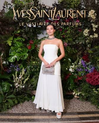 Mariasole Pollio attends Le Vestiaire des Parfums Yves Saint Laurent dinner on July 08, 2025 in Paris, France Photocall for Yves Saint Laurent s Le vestiaire des parfums evening in Paris during fashion week on 8 July 2025 Saint Laurent via Bestimage Photocall for Yves Saint Laurent s Le vestiaire des parfums evening in Paris during fashion week on 8 July 2025 Paris France  Copyright: xYvesxSaintxLaurentxviaxBestimagexYvesxSaintxLaurentxviaxBestimagex