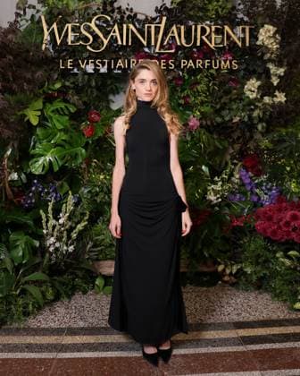 Natalia Dyer attends Le Vestiaire des Parfums Yves Saint Laurent dinner on July 08, 2025 in Paris, France Photocall for Yves Saint Laurent s Le vestiaire des parfums evening in Paris during fashion week on 8 July 2025 Saint Laurent via Bestimage Photocall for Yves Saint Laurent s Le vestiaire des parfums evening in Paris during fashion week on 8 July 2025 Paris France  Copyright: xYvesxSaintxLaurentxviaxBestimagexYvesxSaintxLaurentxviaxBestimagex