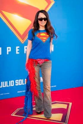 Superman Premiere, Madrid, Spain - 8 Jul 2025 Maria Escoter attends to Superman Premiere at Capitol Cinema on July 8, 2025 in Madrid, Spain. (Credit: Miguel Escavias Alfa Images) Madrid Capitol Cinema Madrid Spain Copyright: x x2025xMiguelxEscavias AlfaxImagesx