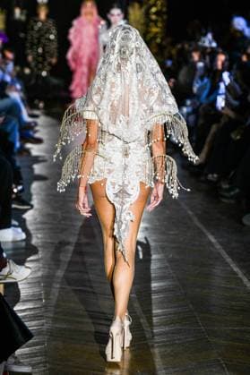 PFW - Juana Martin Runway A model walks the runway during the Juana Martin Haute Couture Fall Winter 2025 2026 show as part of Paris Fashion Week on July 08, 2025 in Paris, France. Photo by Shootpix ABACAPRESS.COM Paris France  Copyright: xShootpix ABACAx