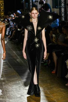 PFW - Juana Martin Runway A model walks the runway during the Juana Martin Haute Couture Fall Winter 2025 2026 show as part of Paris Fashion Week on July 08, 2025 in Paris, France. Photo by Shootpix ABACAPRESS.COM Paris France  Copyright: xShootpix ABACAx
