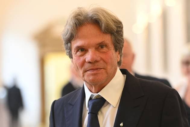 Michael KAEFER Gross Gastronomer, single picture, cropped single motif, portrait, portrait, portrait award Bavarian Order of Merit in the Antiquariat of the Residence in Munich on 09 07 2025