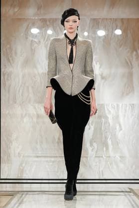 (250709) -- PARIS, July 9, 2025 -- A model presents a creation from the haute couture Fall-Winter 2025 2026 collections by Giorgio Armani Prive during the Paris Haute Couture Week, in Paris, France, on July 8, 2025. ( Handout via Xinhua) FRANCE-PARIS-HAUTE COUTURE WEEK-GIORGIO ARMANI PRIVE MeetEurope 