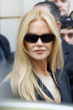 PFW Balenciaga Outside Arrivals NB Nicole Kidman arriving at the Balenciaga show as part of Haute Couture Fashion Week on July 09, 2025 in Paris, France. Photo by Nasser Berzane ABACAPRESS.COM Paris France  Copyright: xBerzanexNasser ABACAx