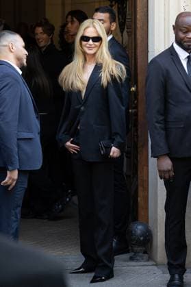 PFW Balenciaga Outside Arrivals NB Nicole Kidman arriving at the Balenciaga show as part of Haute Couture Fashion Week on July 09, 2025 in Paris, France. Photo by Nasser Berzane ABACAPRESS.COM Paris France  Copyright: xBerzanexNasser ABACAx