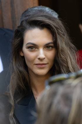 PFW Balenciaga Outside Arrivals NB Vittoria Ceretti arriving at the Balenciaga show as part of Haute Couture Fashion Week on July 09, 2025 in Paris, France. Photo by Nasser Berzane ABACAPRESS.COM Paris France  Copyright: xBerzanexNasser ABACAx