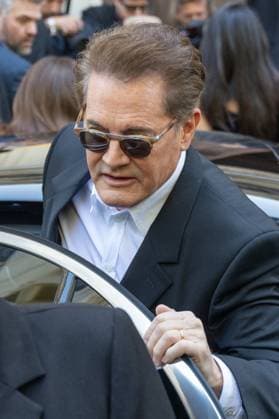 PFW Balenciaga Outside Arrivals NB Kyle MacLachlan arriving at the Balenciaga show as part of Haute Couture Fashion Week on July 09, 2025 in Paris, France. Photo by Nasser Berzane ABACAPRESS.COM Paris France  Copyright: xBerzanexNasser ABACAx