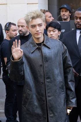PFW Balenciaga Outside Arrivals NB Arthur Chen arriving at the Balenciaga show as part of Haute Couture Fashion Week on July 09, 2025 in Paris, France. Photo by Nasser Berzane ABACAPRESS.COM Paris France  Copyright: xBerzanexNasser ABACAx
