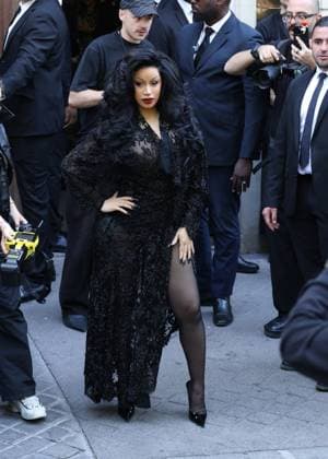 Cardi B Arrivals at Balenciaga Collection Haute Couture Fall Winter 2025 2026 fashion show during Paris Fashion Week PFW , on July 9th, 2025 Denis Guignebourg Bestimage Celebrities at Balenciaga Collection fashion show, during Paris Fashion Week, on July 9th, 2025 Paris France  Copyright: xDenisxGuignebourgx xBestimagexDenisxGuignebourgx xBestimagex