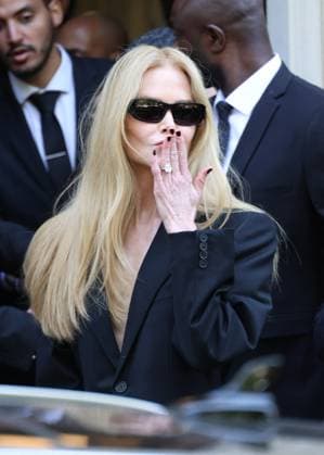 Nicole Kidman Arrivals at Balenciaga Collection Haute Couture Fall Winter 2025 2026 fashion show during Paris Fashion Week PFW , on July 9th, 2025 Denis Guignebourg Bestimage Celebrities at Balenciaga Collection fashion show, during Paris Fashion Week, on July 9th, 2025 Paris France  Copyright: xDenisxGuignebourgx xBestimagexDenisxGuignebourgx xBestimagex