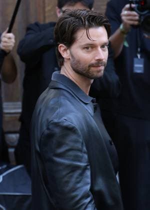Patrick Schwarzenegger Arrivals at Balenciaga Collection Haute Couture Fall Winter 2025 2026 fashion show during Paris Fashion Week PFW , on July 9th, 2025 Denis Guignebourg Bestimage Celebrities at Balenciaga Collection fashion show, during Paris Fashion Week, on July 9th, 2025 Paris France  Copyright: xDenisxGuignebourgx xBestimagexDenisxGuignebourgx xBestimagex