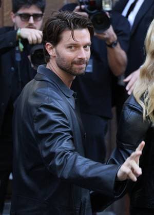Patrick Schwarzenegger Arrivals at Balenciaga Collection Haute Couture Fall Winter 2025 2026 fashion show during Paris Fashion Week PFW , on July 9th, 2025 Denis Guignebourg Bestimage Celebrities at Balenciaga Collection fashion show, during Paris Fashion Week, on July 9th, 2025 Paris France  Copyright: xDenisxGuignebourgx xBestimagexDenisxGuignebourgx xBestimagex