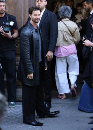 Patrick Schwarzenegger Arrivals at Balenciaga Collection Haute Couture Fall Winter 2025 2026 fashion show during Paris Fashion Week PFW , on July 9th, 2025 Denis Guignebourg Bestimage Celebrities at Balenciaga Collection fashion show, during Paris Fashion Week, on July 9th, 2025 Paris France  Copyright: xDenisxGuignebourgx xBestimagexDenisxGuignebourgx xBestimagex