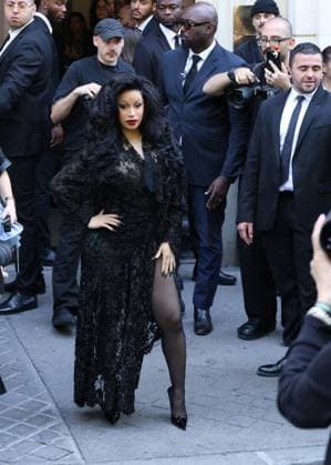 Cardi B Arrivals at Balenciaga Collection Haute Couture Fall Winter 2025 2026 fashion show during Paris Fashion Week PFW , on July 9th, 2025 Denis Guignebourg Bestimage Celebrities at Balenciaga Collection fashion show, during Paris Fashion Week, on July 9th, 2025 Paris France  Copyright: xDenisxGuignebourgx xBestimagexDenisxGuignebourgx xBestimagex