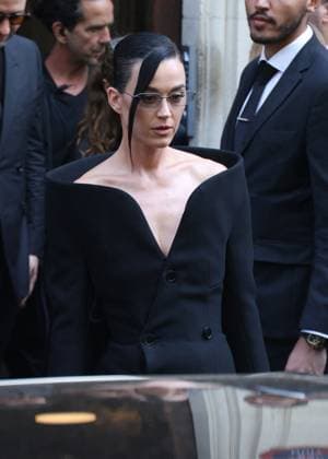 Katy Perry Arrivals at Balenciaga Collection Haute Couture Fall Winter 2025 2026 fashion show during Paris Fashion Week PFW , on July 9th, 2025 Denis Guignebourg Bestimage Celebrities at Balenciaga Collection fashion show, during Paris Fashion Week, on July 9th, 2025 Paris France  Copyright: xDenisxGuignebourgx xBestimagexDenisxGuignebourgx xBestimagex