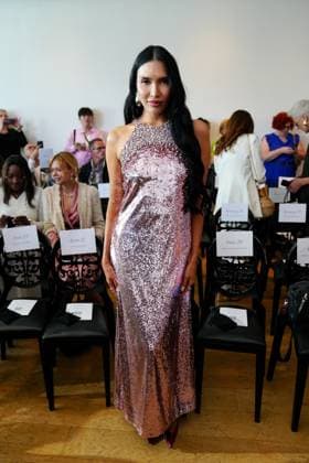 Guest au front row au défilé Franck Sorbier Collection Haute Couture Automne Hiver 2025 2026 lors de la Fashion Week de Paris PFW , au Pavillon Cambon, à Paris, France, le 9 juillet 2025 Anne Sophie Guebey Bestimage Front row at the Franck Sorbier Haute Couture Fall Winter 2025 2026 Collection show during Paris Fashion Week PFW , at Pavillon Cambon, in Paris, France, on July 9, 2025 Anne Sophie Guebey Bestimage Paris France  Copyright: xAnne-SophiexGuebeyx xBestimagexAnne-SophiexGuebeyx xBestimagex