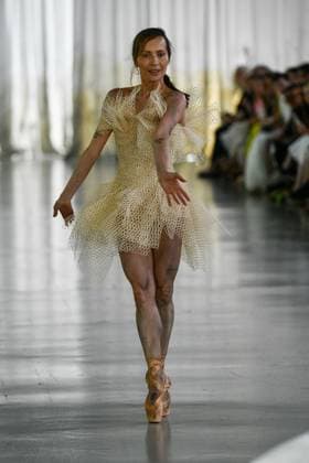 PFW - Anatomy Of Identity By Lever Runway A model walks the runway during the Anatomy Of Identity By Lever Couture Haute Couture Fall Winter 2025 2026 show as part of Paris Fashion Week at Palais de Tokyo on July 09, 2025 in Paris, France. Photo by Shootpix ABACAPRESS.COM Paris France  Copyright: xShootpix ABACAx