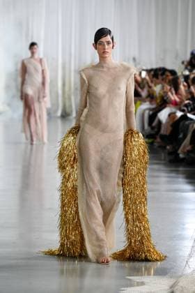 PFW - Anatomy Of Identity By Lever Runway A model walks the runway during the Anatomy Of Identity By Lever Couture Haute Couture Fall Winter 2025 2026 show as part of Paris Fashion Week at Palais de Tokyo on July 09, 2025 in Paris, France. Photo by Shootpix ABACAPRESS.COM Paris France  Copyright: xShootpix ABACAx
