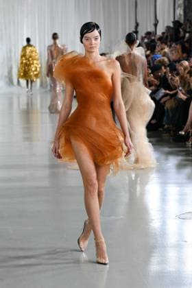 PFW - Anatomy Of Identity By Lever Runway A model walks the runway during the Anatomy Of Identity By Lever Couture Haute Couture Fall Winter 2025 2026 show as part of Paris Fashion Week at Palais de Tokyo on July 09, 2025 in Paris, France. Photo by Shootpix ABACAPRESS.COM Paris France  Copyright: xShootpix ABACAx