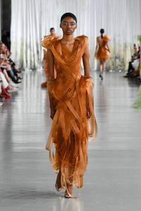 PFW - Anatomy Of Identity By Lever Runway A model walks the runway during the Anatomy Of Identity By Lever Couture Haute Couture Fall Winter 2025 2026 show as part of Paris Fashion Week at Palais de Tokyo on July 09, 2025 in Paris, France. Photo by Shootpix ABACAPRESS.COM Paris France  Copyright: xShootpix ABACAx