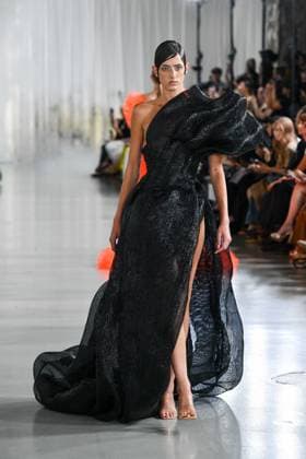 PFW - Anatomy Of Identity By Lever Runway A model walks the runway during the Anatomy Of Identity By Lever Couture Haute Couture Fall Winter 2025 2026 show as part of Paris Fashion Week at Palais de Tokyo on July 09, 2025 in Paris, France. Photo by Shootpix ABACAPRESS.COM Paris France  Copyright: xShootpix ABACAx