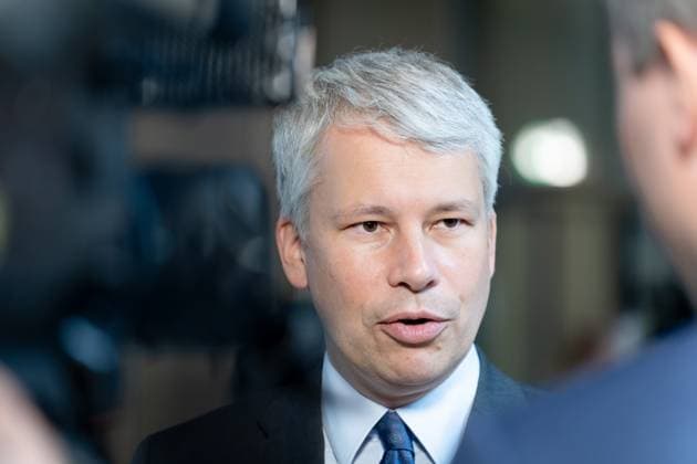 Sitzungswoche, Bundestag, Steffen Bilger, Erster Parlamentarischer Geschäftsführer Sitzung, Bundestag, Plenum, Plenarsaalebene, Steffen Bilger, Erster Parlamentarischer Geschäftsführer, CDU CSU-Bundestagsfraktion Berlin Berlin GER *** Session week, Bundestag, Steffen Bilger, First Parliamentary Secretary Session, Bundestag, plenary, plenary hall level, Steffen Bilger, First Parliamentary Secretary, CDU CSU parliamentary group Berlin Berlin GER