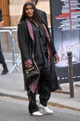PFW Margiela Outside Arrivals Law Roach arriving at the Margiela show as part of Haute Couture Fashion Week in Paris, France on July, 9, 2025. Photo by Julien Reynaud APS-Medias ABACAPRESS.COM Paris France  Copyright: xReynaudxJulien APS-Medias ABACAx