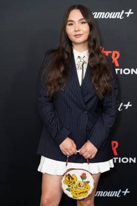 Isabella Star LeBlanc arrives on the red carpet at the world premiere of Dexter: Resurrection at Alice Tully Hall on Wednesday, July 9, 2025 in New York City.  NYP20250709618 DEREKxFRENCH