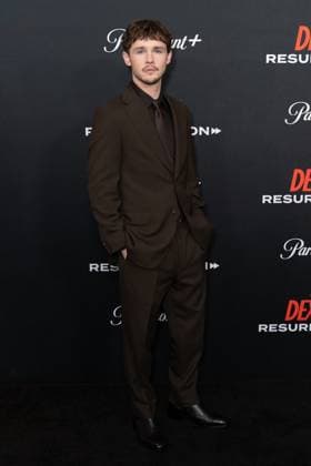 Jack Alcott arrives on the red carpet at the world premiere of Dexter: Resurrection at Alice Tully Hall on Wednesday, July 9, 2025 in New York City.  NYP20250709625 DEREKxFRENCH
