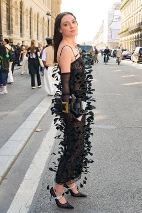 PFW - Zuhair Murad Outside Arrivals Andreea Cristea attends the Zuhair Murad Haute Couture Fall Winter 2025 2026 show as part of Paris Fashion Week on July 09, 2025 in Paris, France. Photo by Laurent Zabulon ABACAPRESS.COM Paris France  Copyright: xZabulonxLaurent ABACAx
