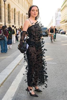 PFW - Zuhair Murad Outside Arrivals Andreea Cristea attends the Zuhair Murad Haute Couture Fall Winter 2025 2026 show as part of Paris Fashion Week on July 09, 2025 in Paris, France. Photo by Laurent Zabulon ABACAPRESS.COM Paris France  Copyright: xZabulonxLaurent ABACAx