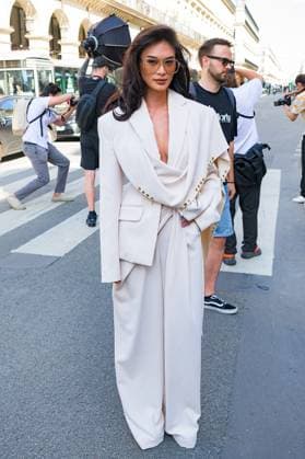 PFW - Zuhair Murad Outside Arrivals Pia Wurtzbach attends the Zuhair Murad Haute Couture Fall Winter 2025 2026 show as part of Paris Fashion Week on July 09, 2025 in Paris, France. Photo by Laurent Zabulon ABACAPRESS.COM Paris France  Copyright: xZabulonxLaurent ABACAx