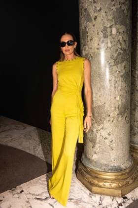 PFW - Elie Saab Front Row Nieves Alvarez attends the Elie Saab Haute Couture Fall Winter 2025-2026 show, as part of Paris Fashion Week in Paris, France on July 9, 2025. Photo by Ammar Abd Rabbo ABACAPRESS.COM Paris France  Copyright: xAbdxRabboxAmmar ABACAx